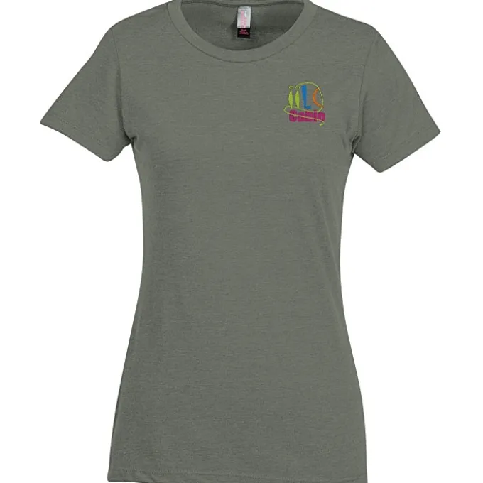 District Perfect Blend T-Shirt - Ladies' - Embroidered