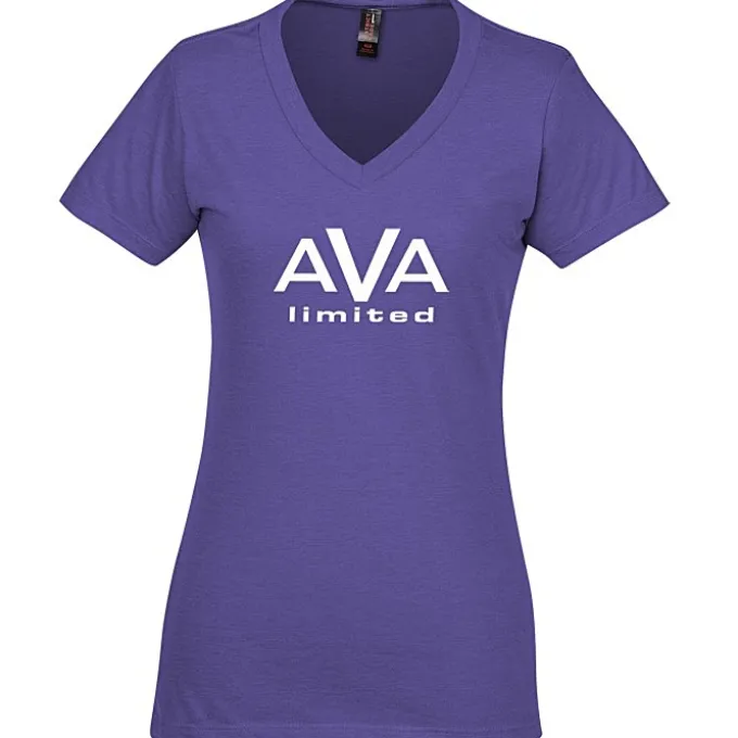 District Perfect Blend V-Neck T-Shirt - Ladies'