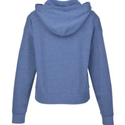 District Perfect Tri Iconic Fleece 1/2-Zip Pullover Hoodie - Ladies' - Embroidered