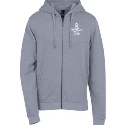 District Perfect Tri Iconic Fleece Full-Zip Hoodie - Men's - Screen