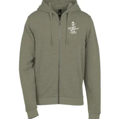 District Perfect Tri Iconic Fleece Full-Zip Hoodie - Men's - Screen