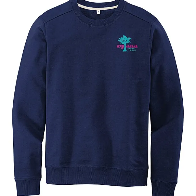 District Recycled Crew Sweatshirt - Embroidered