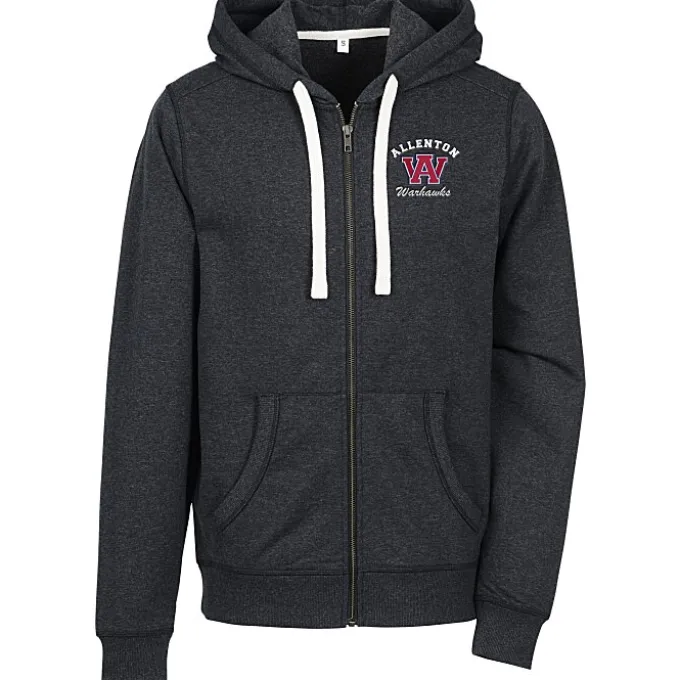 District Recycled Full-Zip Hoodie - Men's - Embroidered