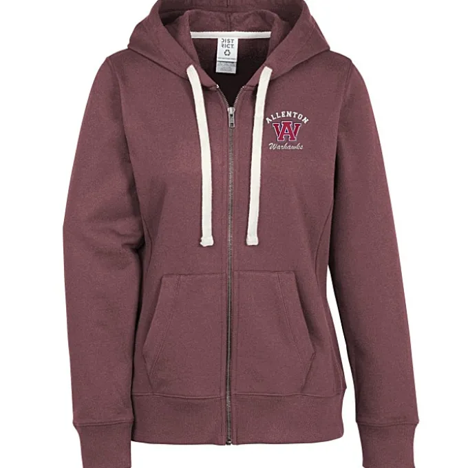 District Recycled Full-Zip Hoodie - Ladies' - Embroidered