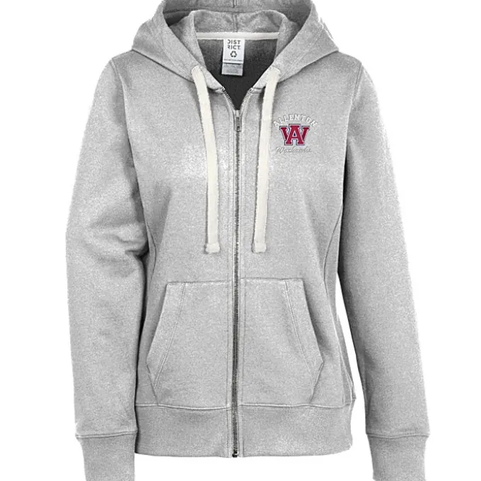 District Recycled Full-Zip Hoodie - Ladies' - Embroidered