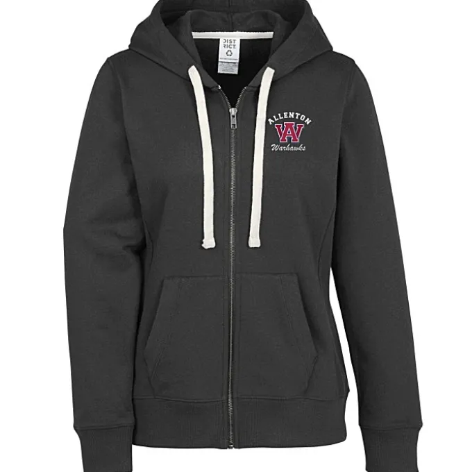 District Recycled Full-Zip Hoodie - Ladies' - Embroidered