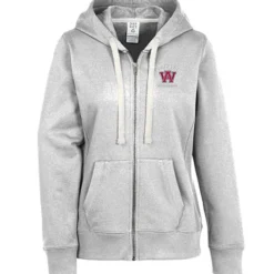 District Recycled Full-Zip Hoodie - Ladies' - Embroidered