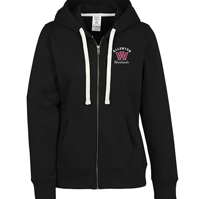 District Recycled Full-Zip Hoodie - Ladies' - Embroidered