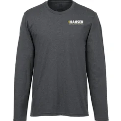 District Recycled Long Sleeve T-Shirt - Embroidered