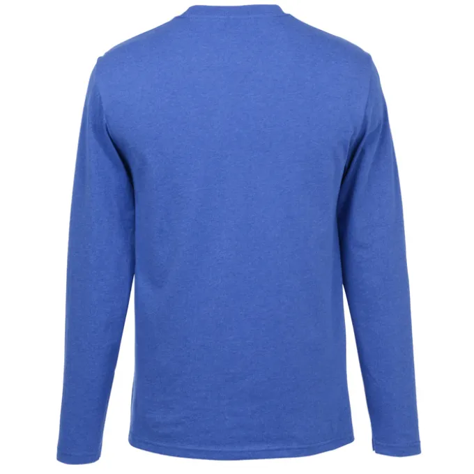 District Recycled Long Sleeve T-Shirt - Embroidered