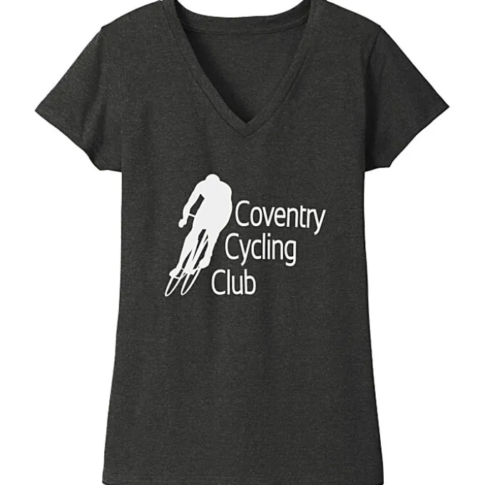 District Recycled V-Neck T-Shirt - Ladies'
