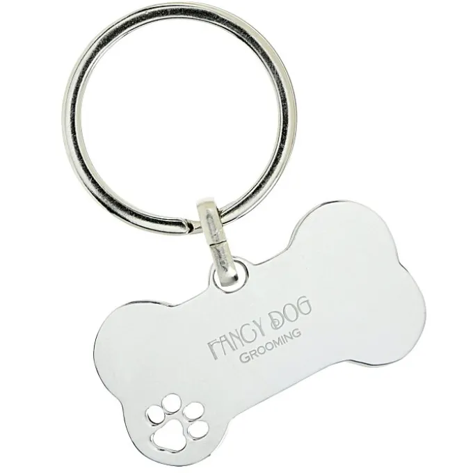 Dog Bone Keychain
