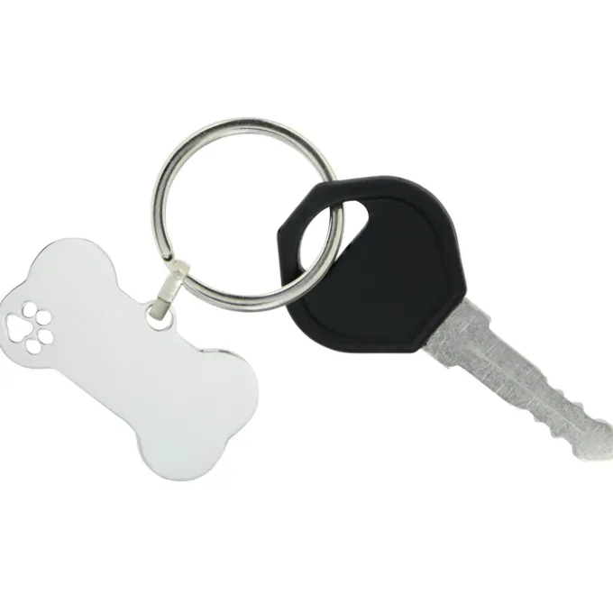 Dog Bone Keychain