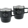 Doppio Stackable Vacuum Mug Set