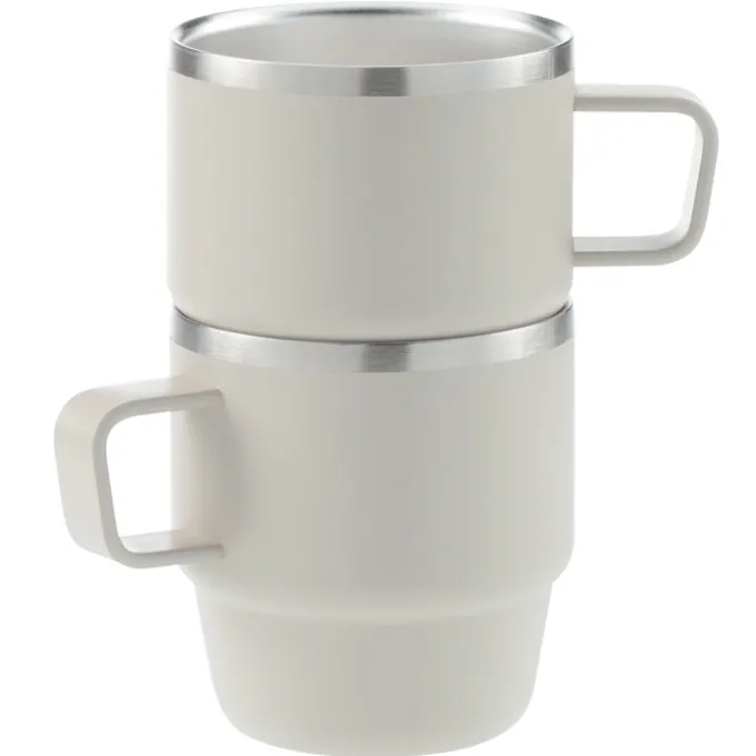 Doppio Stackable Vacuum Mug Set