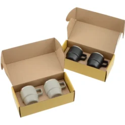 Doppio Stackable Vacuum Mug Set