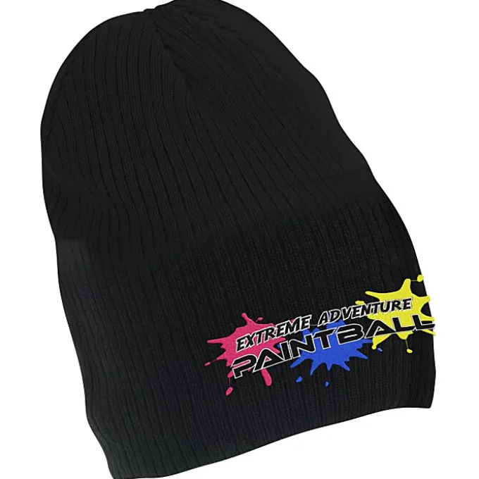 Double Knit Cable Rib Beanie