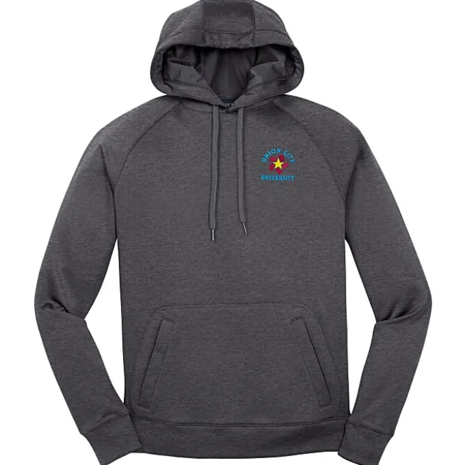 Double Knit Fleece Hooded Sweatshirt - Men's