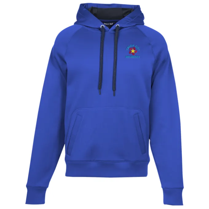 Double Knit Fleece Hooded Sweatshirt - Men's