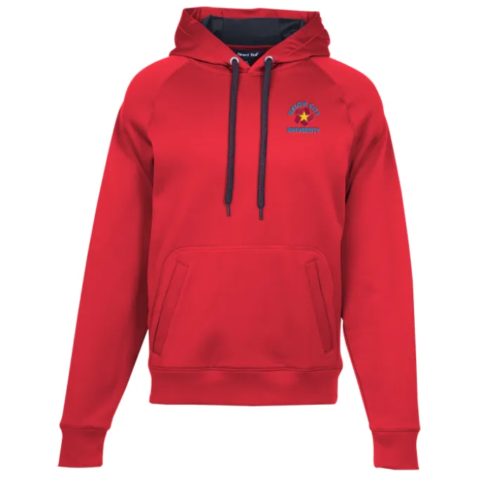 Double Knit Fleece Hooded Sweatshirt - Men's