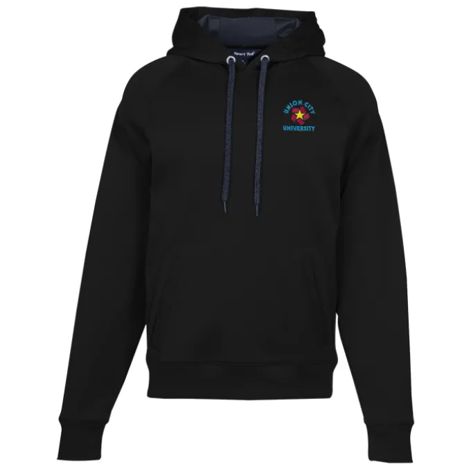 Double Knit Fleece Hooded Sweatshirt - Men's