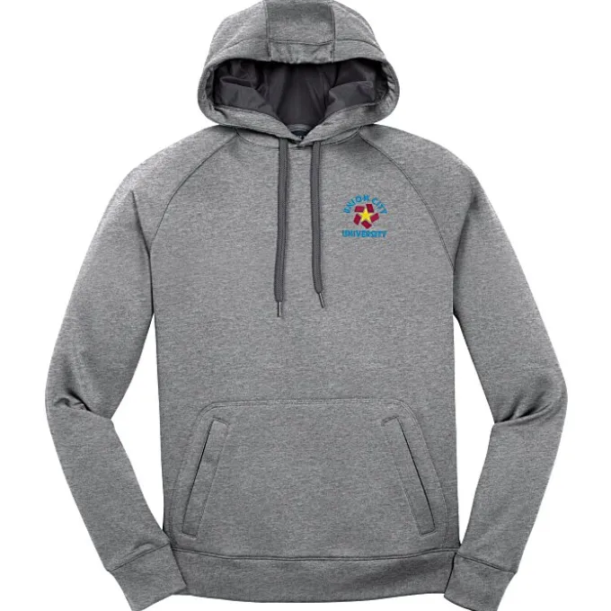 Double Knit Fleece Hooded Sweatshirt - Men's