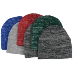Double Knit Melange Beanie - 24 hr