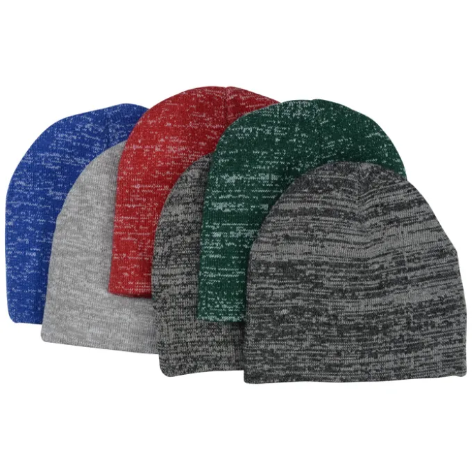 Double Knit Melange Beanie - 24 hr