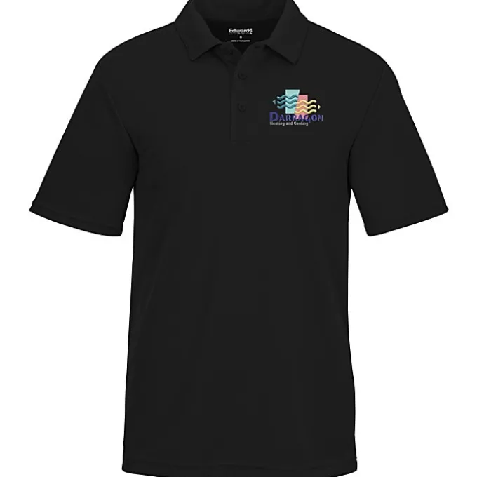 Double-Knit Mini Mesh Polo - Men's