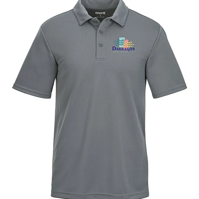Double-Knit Mini Mesh Polo - Men's