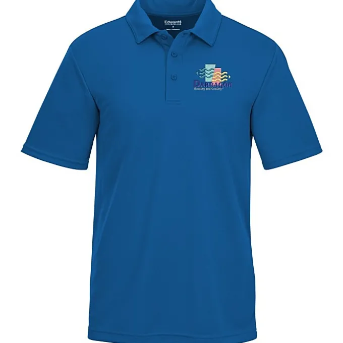 Double-Knit Mini Mesh Polo - Men's