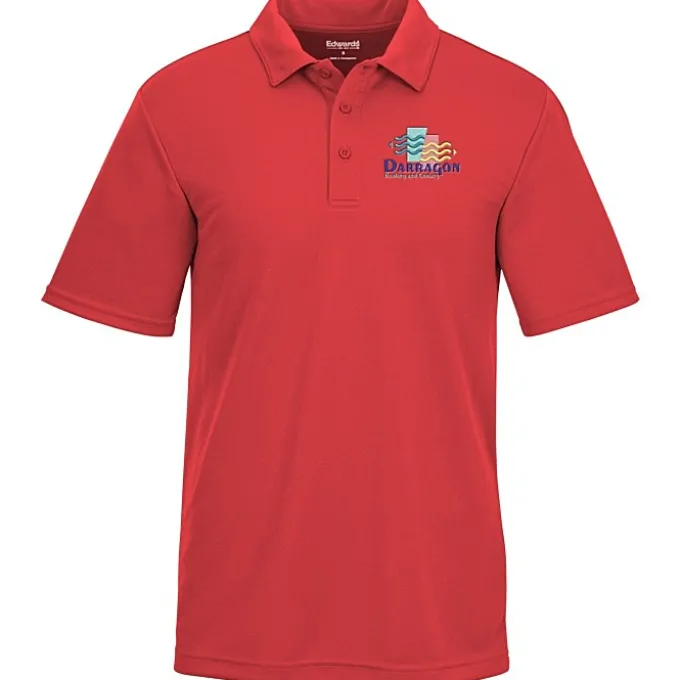 Double-Knit Mini Mesh Polo - Men's