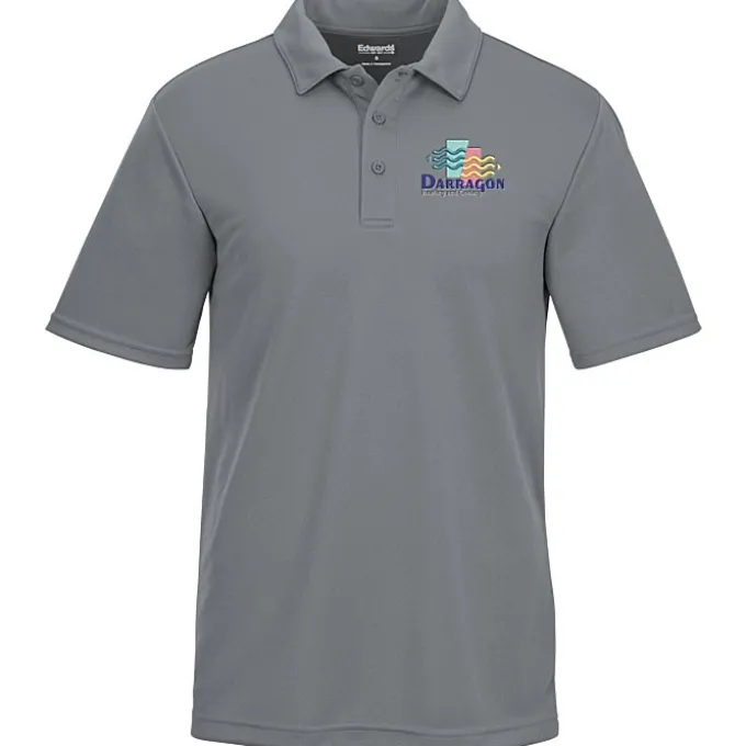 Double-Knit Mini Mesh Polo - Men's