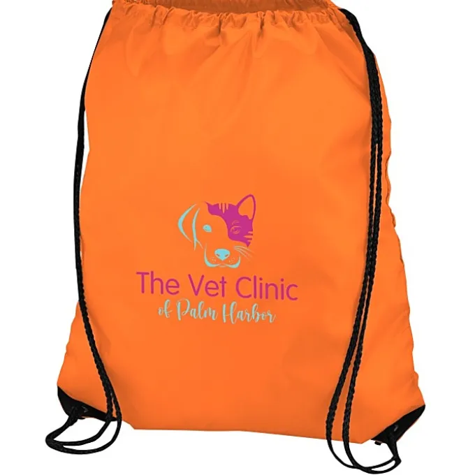 Drawstring Sportpack - 20 inches x 17 inches - Full Color