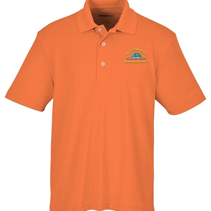 Dri-Mesh Sport Shirt - Men's - Embroidered - 24 hr
