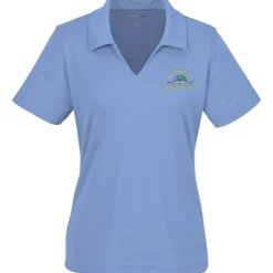 Dri-Mesh V-Neck Sport Shirt - Ladies' - Embroidered