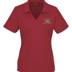 Dri-Mesh V-Neck Sport Shirt - Ladies' - Embroidered
