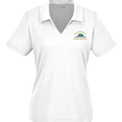 Dri-Mesh V-Neck Sport Shirt - Ladies' - Embroidered