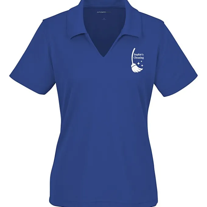 Dri-Mesh V-Neck Sport Shirt - Ladies' - Screen