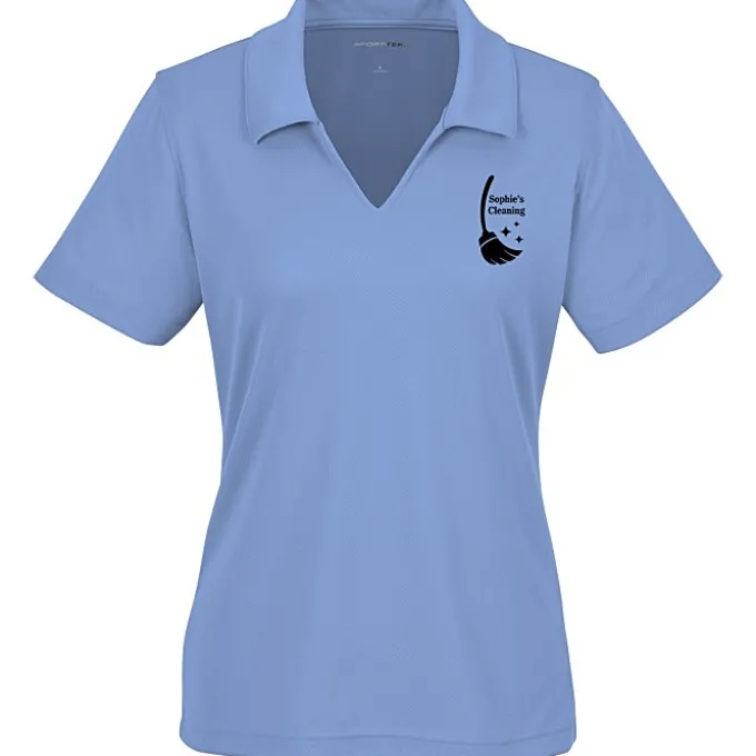 Dri-Mesh V-Neck Sport Shirt - Ladies' - Screen