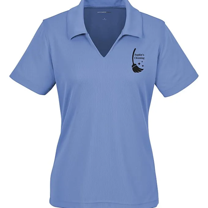 Dri-Mesh V-Neck Sport Shirt - Ladies' - Screen