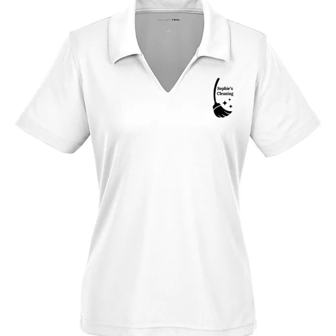 Dri-Mesh V-Neck Sport Shirt - Ladies' - Screen