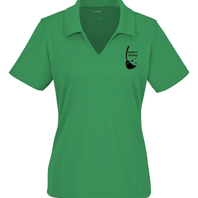 Dri-Mesh V-Neck Sport Shirt - Ladies' - Screen