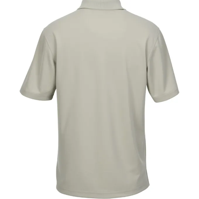 Dry Zone Stain Release Mini Grid Polo - Men's