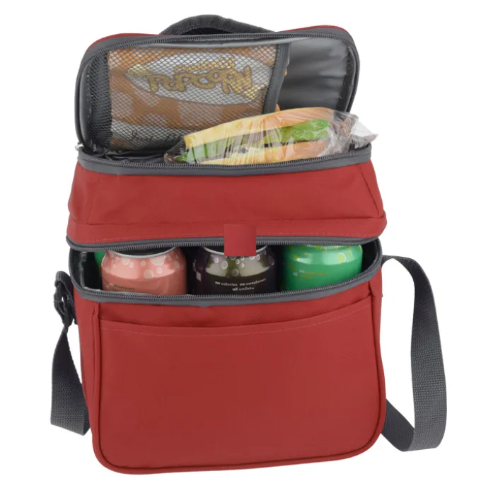 Dual Compartment 6-Can Cooler