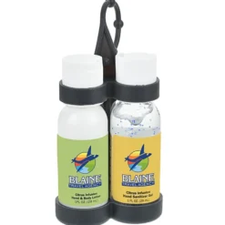Dual Sanitizer & Lotion Carabiner Kit