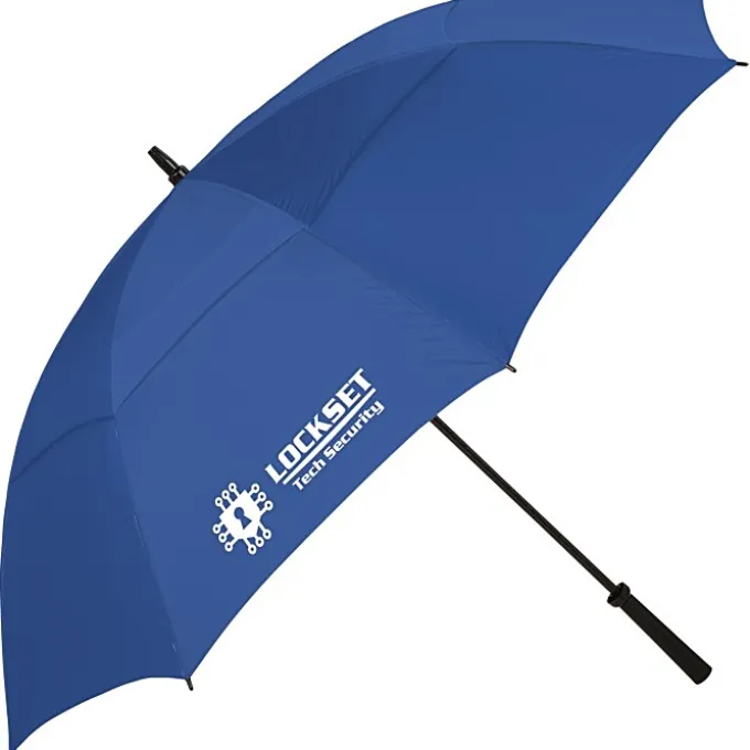 Eagle Vented Golf Umbrella - 62-inch Arc - 24 hr