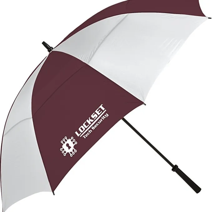 Eagle Vented Golf Umbrella - 62-inch Arc - 24 hr