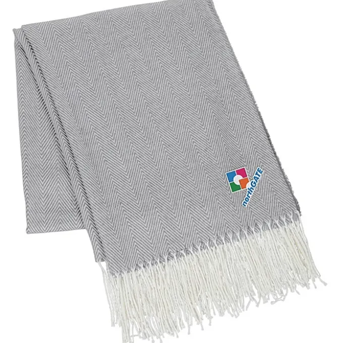 Eastport Herringbone Blanket