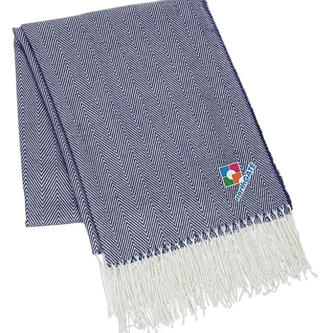 Eastport Herringbone Blanket